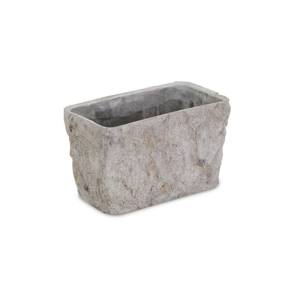 Cheungs Rectangular Outdoor Themes Cement Planter - 9" X 5" X 5.75"