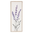 thumbnail image 1 of Lyulia Vertical Flowering Lavender Bouquet Wall Panel - Right, 1 of 6