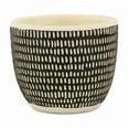 thumbnail image 1 of Cheungs Sankabe Black Ceramic Dotted Pattern Pottery Large, 1 of 5