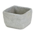 thumbnail image 1 of Cheungs Square Cement Planter With Arrow Design, 1 of 5