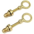 thumbnail interactive-video image 1 of Cheval Mirror Mount Set - Hidden Friction Hinges For Antique Mirrors - Brass 1 of 1