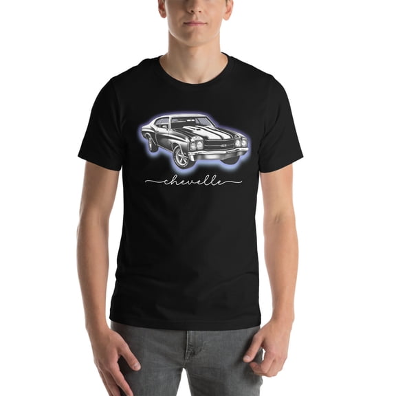 Chevelle 1 | Vintage 70's Era Auto Shirt (Black, 5XL)