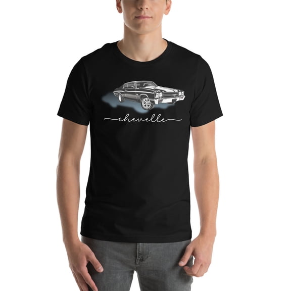 Chevelle 3 | Vintage 70's Era Auto Shirt (Black, 3XL)