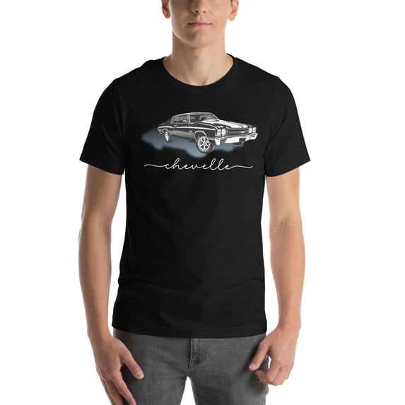 Chevelle 3 | Vintage 70's Era Auto Shirt (Black, L)