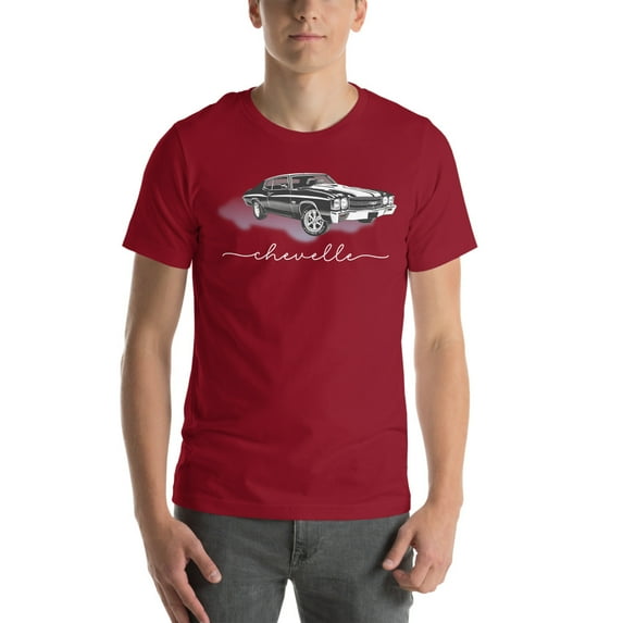 Chevelle 3 | Vintage 70's Era Auto Shirt (Cardinal, L)