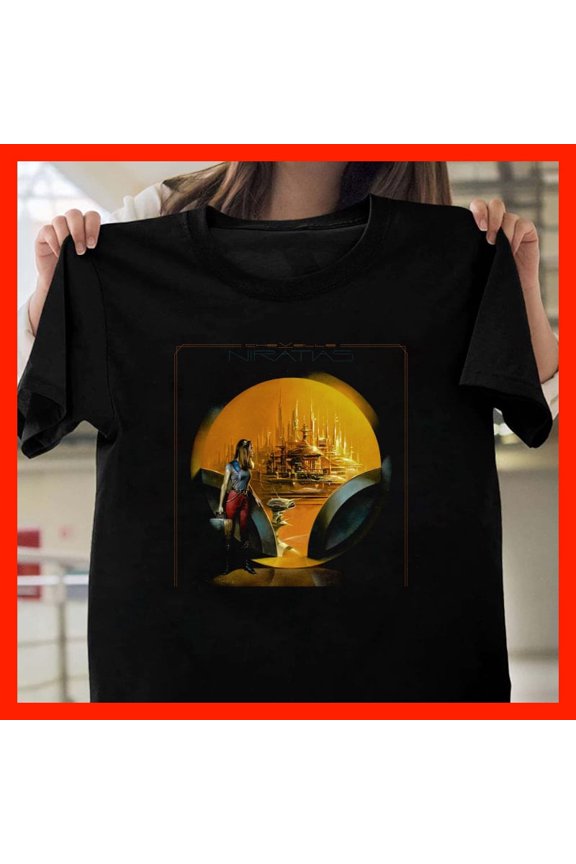 Chevelle Niratias Retro Sci-Fi Album Art T-Shirt - Futuristic City Graphic Tee X511, Comfort Fit for Everyone, Sizes S-5XL