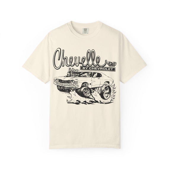 Chevelle SS 396 Vintage Muscle Car Graphic T-Shirt, Classic American ...