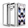 thumbnail image 1 of Cheveron Marble Case for LG Stylo 6 LMQ730 Full Body Phone Cover Hybrid Military Grade Dual Layer Defender Shockproof Protective Heavy-Duty Cases, 1 of 5