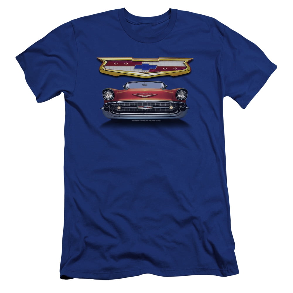 Chevrolet - Chrome Stingray Logo Premium Canvas Adult Slim Fit 30/1 Chevrolet - Chrome Stingray Logo Premium Canvas Adult Slim Fit 30/1