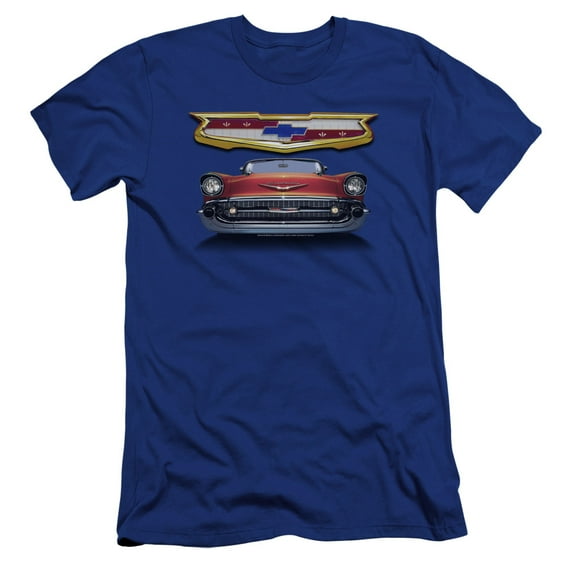 Chevrolet - 1957 Bel Air Grille - Premium Slim Fit Short Sleeve Shirt - XX-Large