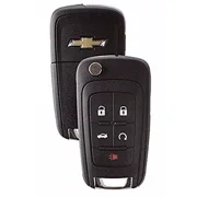 Chevrolet 2010-2016 5 Button Remote Start Flip Key VLS