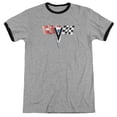 thumbnail image 1 of Chevrolet 2Nd Gen Vette Nose Emblem Adult Ringer Heather/Black, 1 of 2