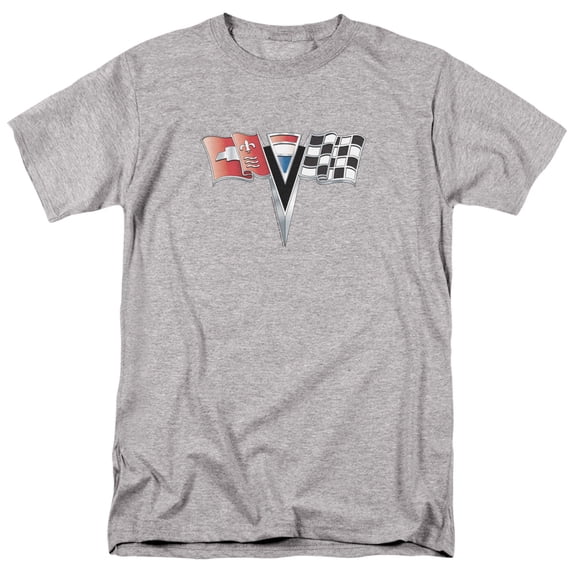Chevrolet 2Nd Gen Vette Nose Emblem Officially Licensed Adult T-Shirt 2XL
