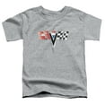 thumbnail image 1 of Chevrolet - 2Nd Gen Vette Nose Emblem - Toddler Short Sleeve Shirt - 3T, 1 of 2