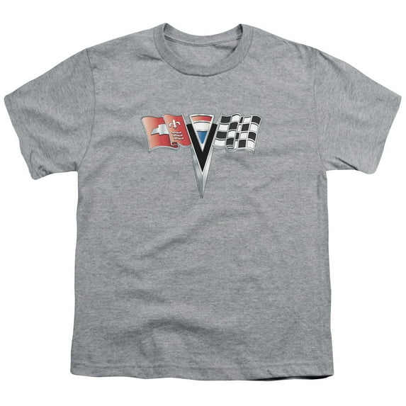 Chevrolet - 2Nd Gen Vette Nose Emblem - Youth Short Sleeve Shirt - Medium