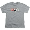 thumbnail image 1 of Chevrolet - 2Nd Gen Vette Nose Emblem - Youth Short Sleeve Shirt - Small, 1 of 2