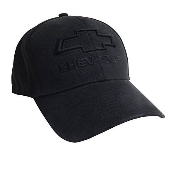 Chevrolet 3D Logo Black Baseball CapChevrolet