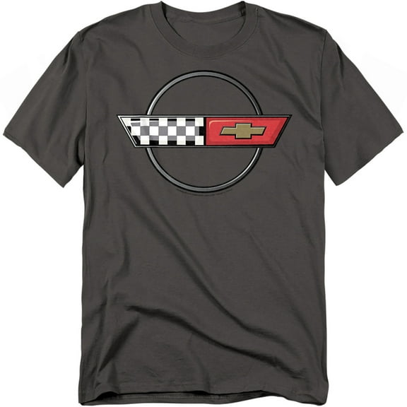 Chevrolet 4Th Gen Vette Logo Officially Licensed Adult T-Shirt L