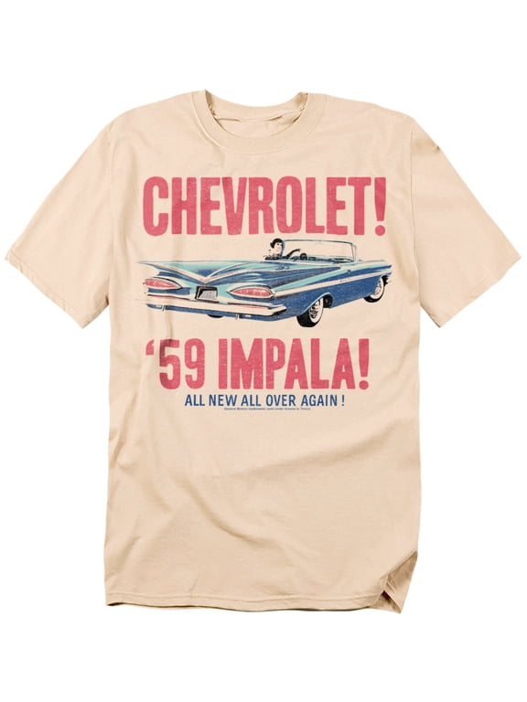 Chevrolet T-Shirt 59 Impala Unisex Graphic Tee For Men & Women