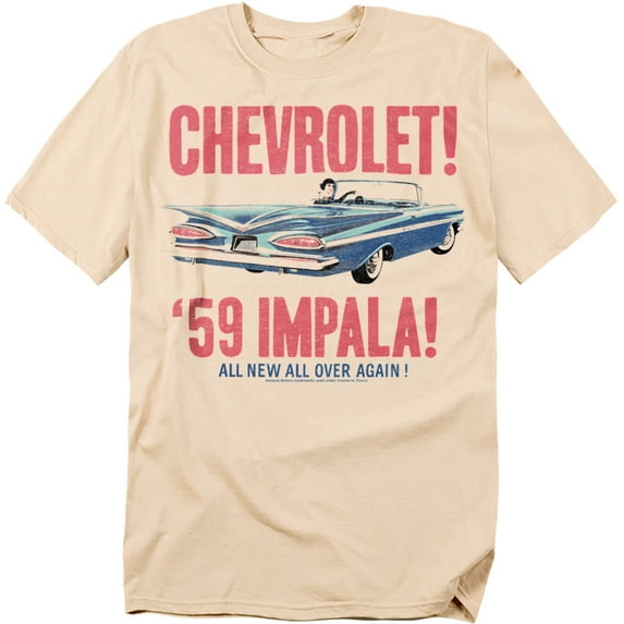 Chevrolet 59 Impala Officially Licensed Adult T-Shirt S