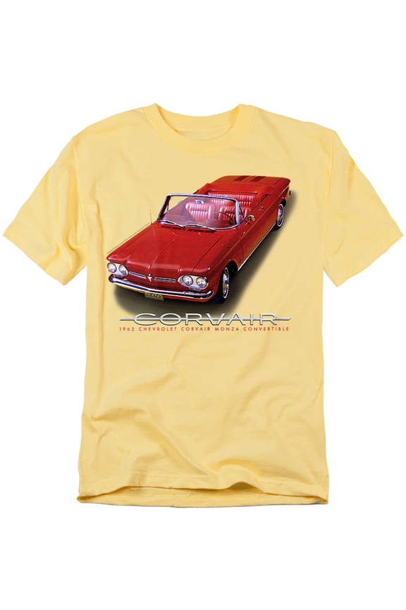 Chevrolet T-Shirt 62 Corvair Convertible Unisex Graphic Tee For Men & Women