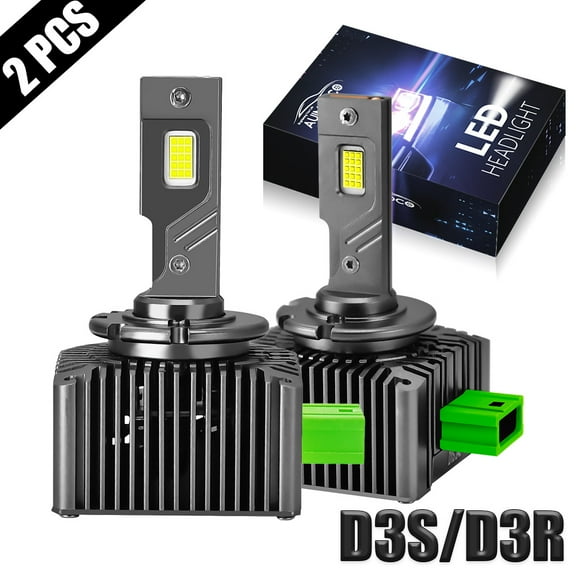 For Chevrolet Bolt EV 2017-2019 Led Headlights D3S/D3R/D3C Hi/Lo Bulbs 2-Pack Combo 8000 Lumens 6000k Kits Cool White Easy Install 50000 Hours Lifespan