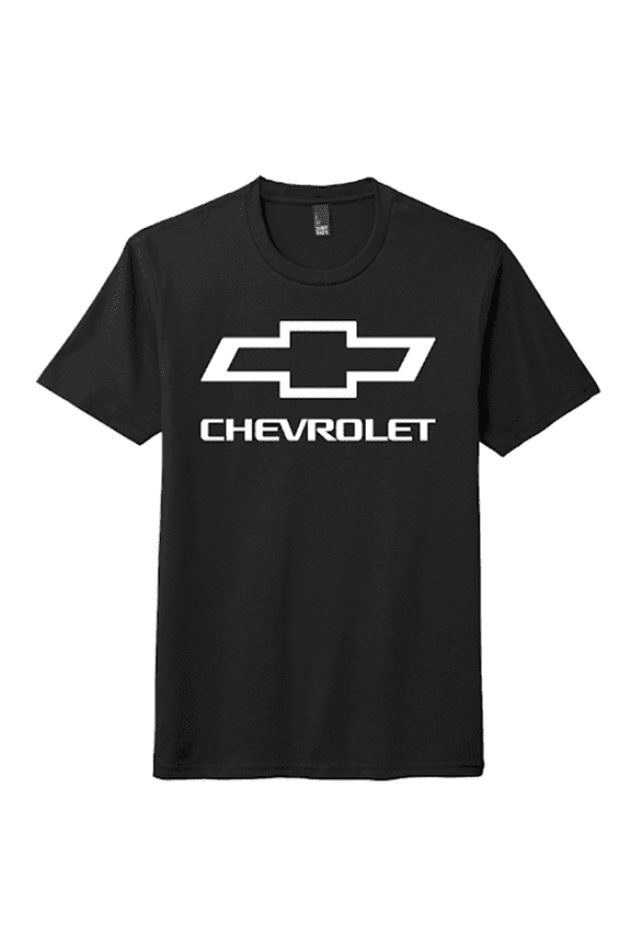 Chevrolet Bow Logo Tee - Black and White 3XL