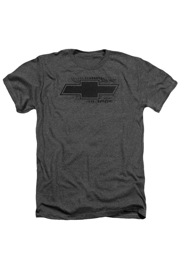 Chevrolet - Bowtie Burnout - Heather Short Sleeve Shirt - Large