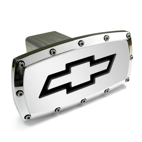 Chevrolet Bowtie Engraved Billet Aluminum Tow Hitch Cover