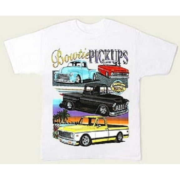 Chevrolet Bowtie Pickup Trucks Men's T shirt Licensed