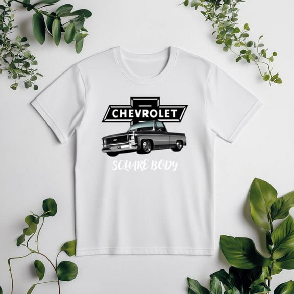 Chevrolet C10 Square Body Classic Pickup Truck Fan Graphic Unisex tee V51226, for men & women, up to size 5XL