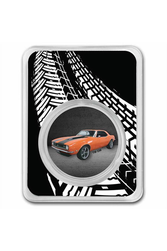 Chevrolet Camaro 1 oz Colorized Silver (in TEP)