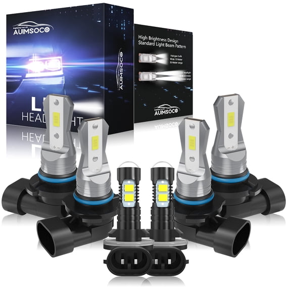 For Chevrolet Camaro 1998-2002 Combo 9005 9006 881 LED Headlight High Low Beam Fog Light Bulbs Conversion, 10Min Easy Install, 300% Brighter Replacemnet