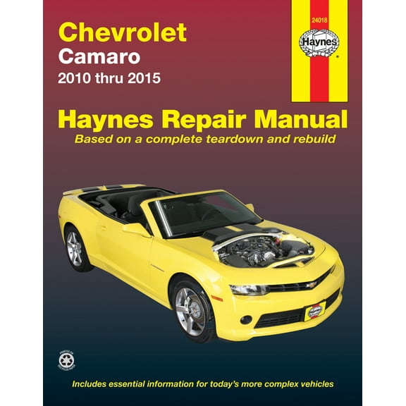 Chevrolet Camaro 2010-2015 Haynes Repair Manual ^