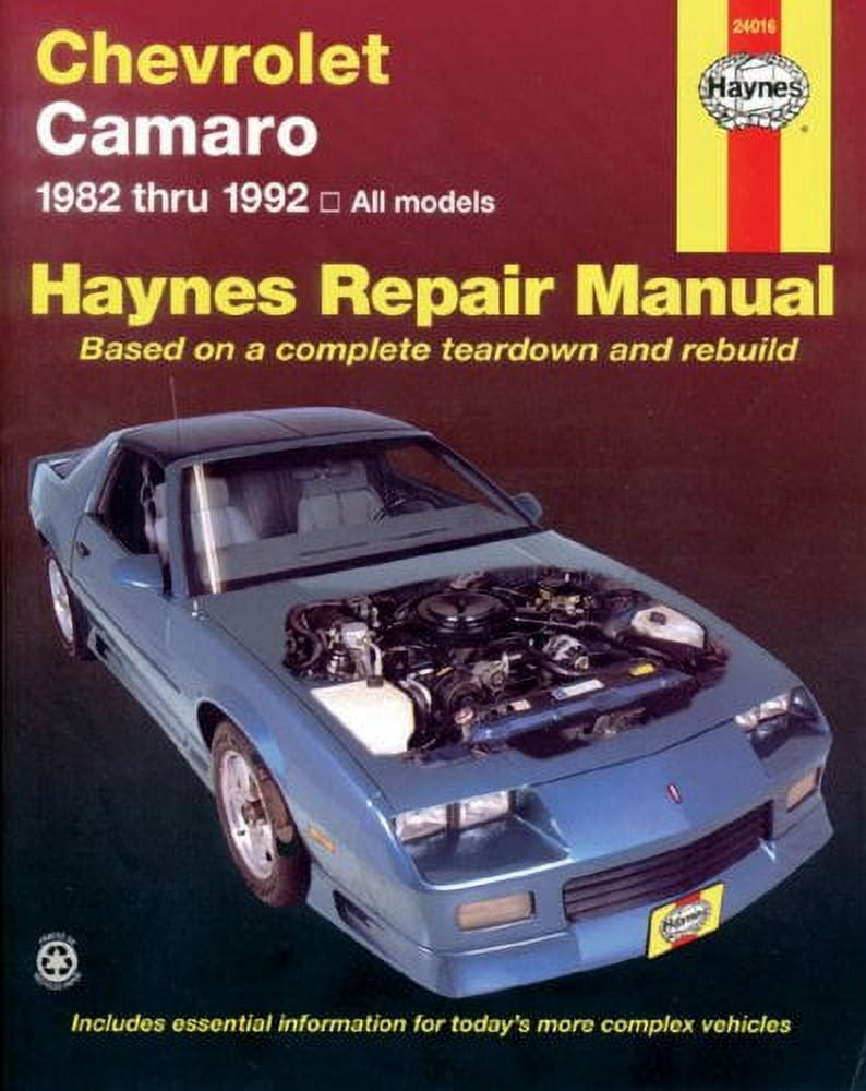 Chevrolet Camaro '82'92 (Haynes Repair Manuals)