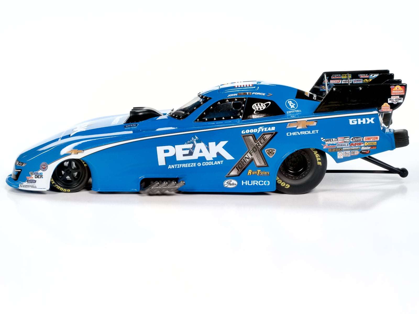Chevrolet Camaro NHRA Funny Car John 'Brute' Force "Peak Performance" (2024) "John Force Racing