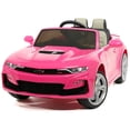 thumbnail image 1 of Chevrolet Camaro SS 12V Power Children Ride-On Car Truck with R/C Parental Remote + MP3 USB Music Player + EVA Foam Rubber Tires + Leather Seat + LED LightS, 1 of 10