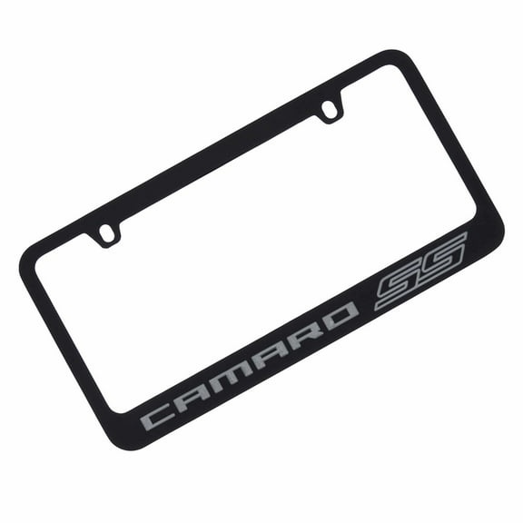 Chevrolet Camaro SS License Plate Frame (Black)