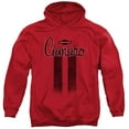 thumbnail image 1 of Chevrolet Camaro Stripes Adult Pullover Hoodie Sweatshirt Red, 1 of 1