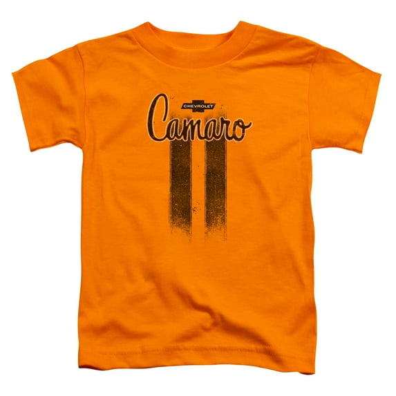 Chevrolet Camaro Stripes S/S Toddler T-Shirt Orange