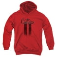thumbnail image 1 of Chevrolet Camaro Stripes Youth Pullover Hoodie Sweatshirt Red, 1 of 1
