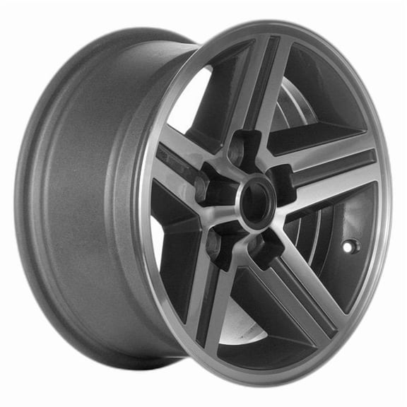 1985-1987 Chevrolet Camaro 16" Machined Charcoal OEM Factory Wheel Rim 10049058