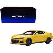 Chevrolet Camaro ZL1 Bright Yellow 1 18 Model Car by Autoart