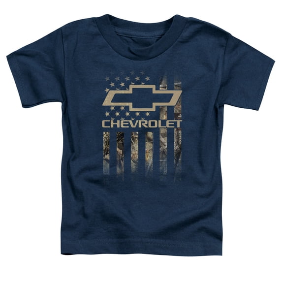 Chevrolet - Camo Flag - Toddler Short Sleeve Shirt - 3T