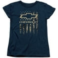 thumbnail image 1 of Chevrolet - Camo Flag - Women's Short Sleeve Shirt - Medium, 1 of 2