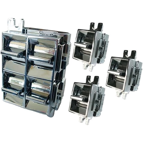 1983-1990 Chevrolet Caprice; 1982-1985 Buick LeSabre; 1982-1989 Buick Electra; 1982-1984 Cadillac Deville Window Switch Set (Chevy, 20138332, 1982, 1983, 1984, 1985))
