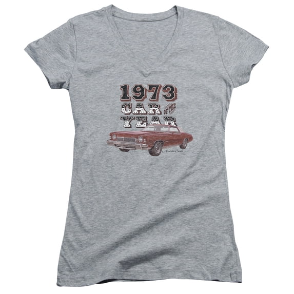 Chevrolet - Car Of The Year - Juniors Cap Sleeve V-Neck Shirt - Medium