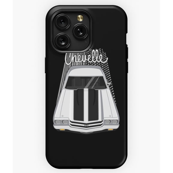 Chevrolet Chevelle SS 1970 White G6599 Phone Case for iPhone17 16 15 14 13 12 11 Pro Max