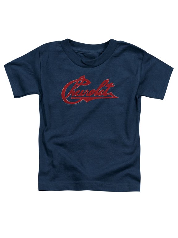 Chevrolet - Chevrolet Script Distressed - Toddler Short Sleeve Shirt - 3T
