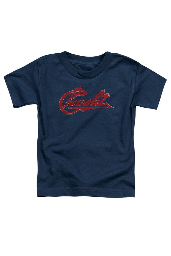 Chevrolet - Chevrolet Script Distressed - Toddler Short Sleeve Shirt - 3T